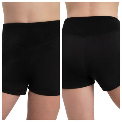 Capezio - Jewel Garden Jewel Short - Child (12295C) - Black