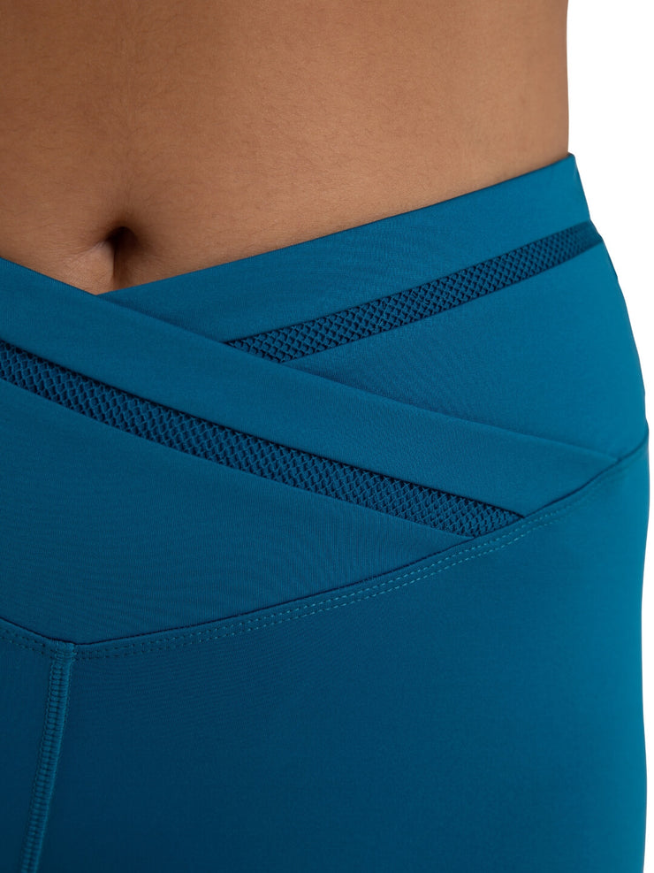 Capezio - Coastal Bloom Seaboard Short - Adult (12273W) - Turkish Tile