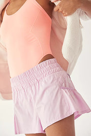 Free People Movement - Get Your Flirt On Shorts - (OB1211408-8623) - Cotton Candy
