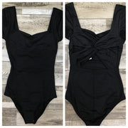 Capezio - Portoro Cap Sleeve Leotard - Adult (F12413W) - Black