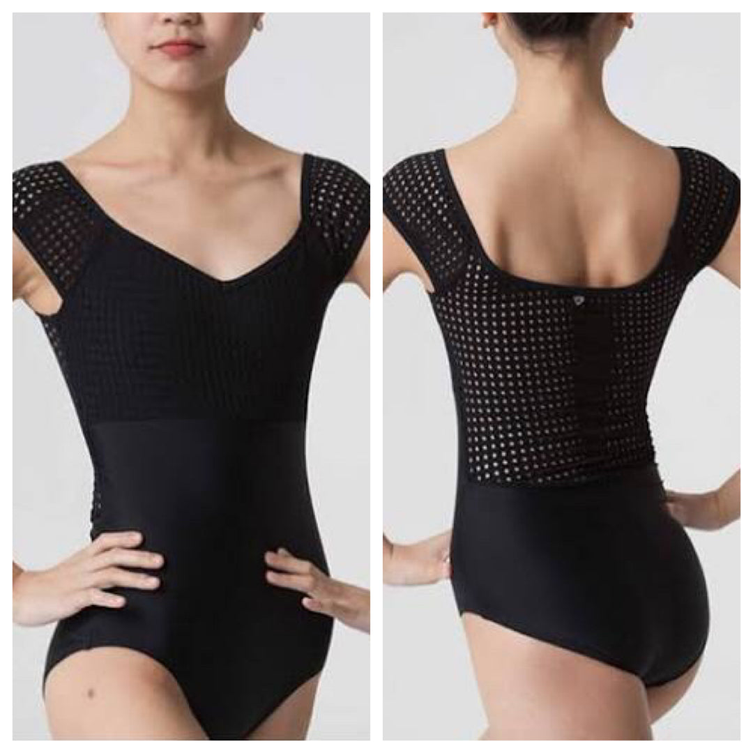 Rosary moonニット Back Open Crochet Leotard Rosary moonニット Back Open Crochet Leotard