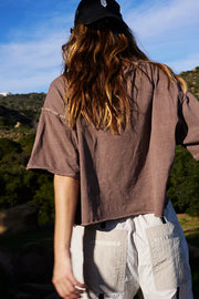 Free People - Inspire Tee - Adult (OB2151720-2227) - Wild Mustang