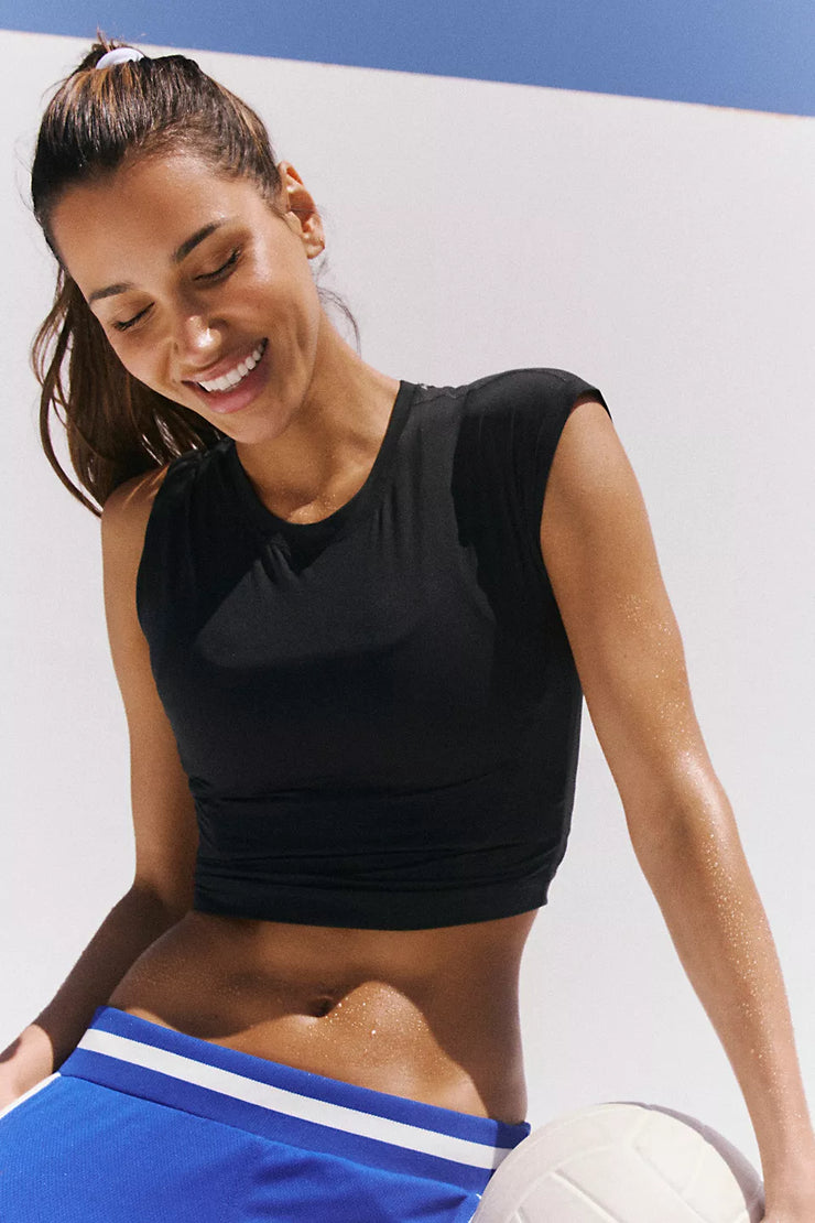 Free People Movement - Never Better Ultra Light Tee - Adult (OB2266768-0010) - Black