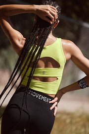 Free People Movement - Unwind Cami - Adult (OB2103491-7952) - Sun Yellow/Highlighter Yellow