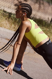 Free People Movement - Unwind Cami - Adult (OB2103491-7952) - Sun Yellow/Highlighter Yellow