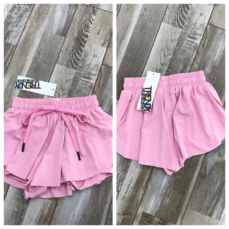 Trendy Trends - Flutter Shorts - Child (723SK) - Pastel Pink