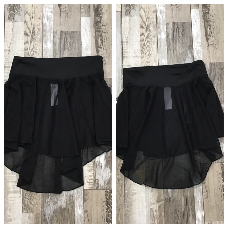 Bloch - Mesh Skirt - Adult (R10006) - Black