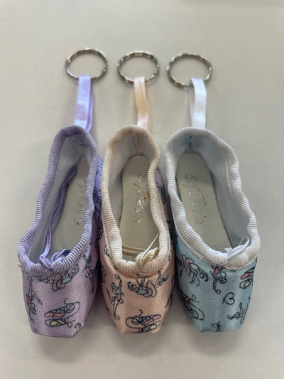 So Danca - Printed Pointe Shoe Keychain - Assorted (GSO)