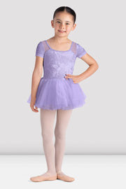 Bloch - Delilah Cap Sleeve Tutu Dress - Child (CL5242) - Lilac