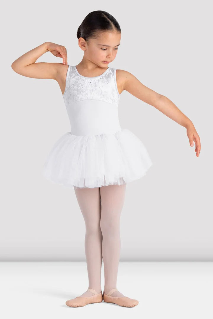 Bloch - Callie Tank Tutu Dress - Child (CL5635) - White