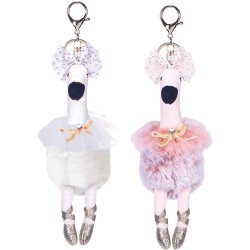 *Dasha Designs - Swan Ballerina Bag Tags (6106)