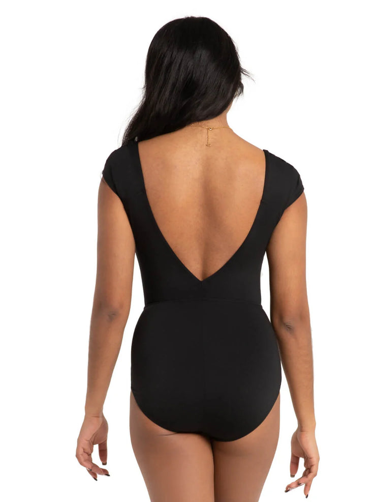Capezio - C'Est La Vie Jolie Leotard - Adult (12152W) - Black