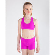 *Energetiks - Ava Crop Top - Child (ICC118PIP-HPK) - Hot Pink