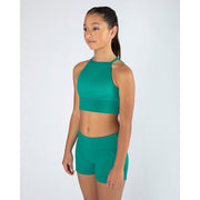 *Energetiks - Tora Crop Top - Child (ICC146MF-VBG) - Vibrant Green