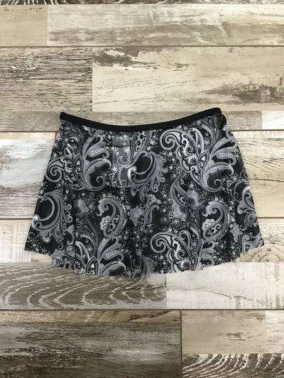 Mirella - Printed Mesh Pull On Skirt - Child (MS149C) - Black (GSO)