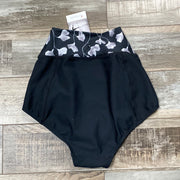 Energetiks - Astrid High Waist Brief - Adult (IAB131LU5-BLK) - Black/Floral Final Sale