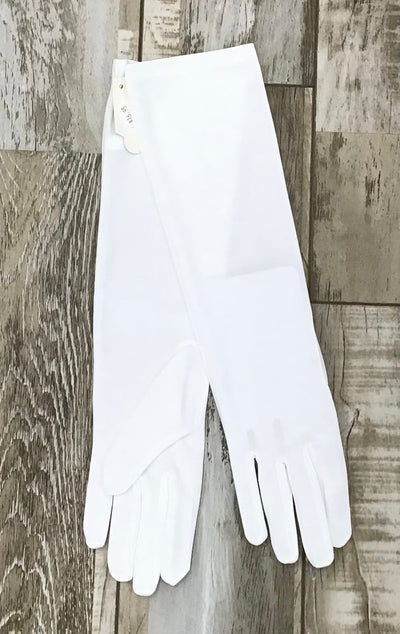 White Long Gloves (RN13826) - (GSO)