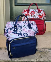 Chic Ballet Dancewear Co. - Chic Ballet Backpack (CHIC303) - Navy Floral (GSO)