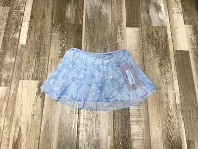 Mirella - Printed Mesh Pull On Skirt - Child (MS149C) - Blue (GSO)