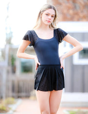 Chic Ballet Dancewear Co. - The Belladonna Skirt - Child/Adult (Chic202-WHB) - Whimsical Black (GSO)