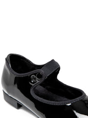 Capezio - Shuffle Tap Shoe - Child (356C) - Black Patent