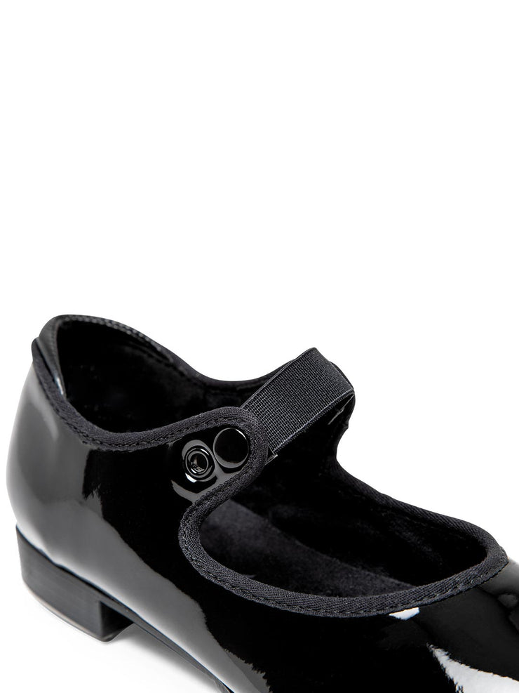 Capezio - Shuffle Tap Shoe - Child (356C) - Black Patent (GSO)