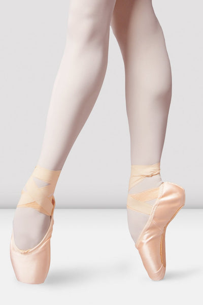 Bloch - Balance Lisse Arch Enhanced Pointe Shoes (ES0162LA) - Pink Satin