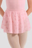 Bloch - Girls Mila Floral Mesh Skirt - Child (CR10009) Candy Pink