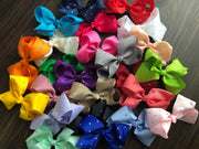 Hair Bows - Rhinestone - Various Colors (GSO)