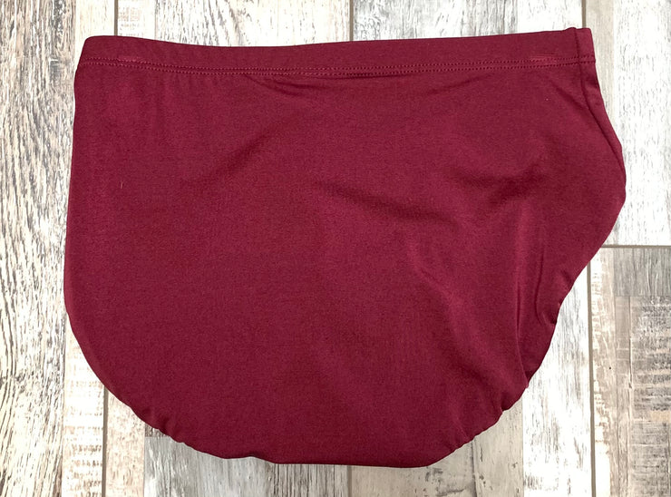 Body Wrappers - Brief - Adult (P1015) - Burgundy (EDNC) FINAL SALE