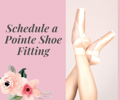 Schedule a Pointe Shoe Fitting - 1 Hour Fitting Appointment (FITTER 1)