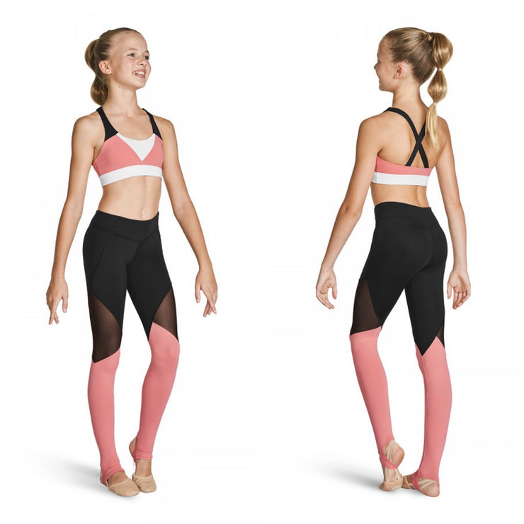 Bloch - Girls Full Length Leggings - Child (FP5209C) - Coral (GSO) –  Carolina Dancewear
