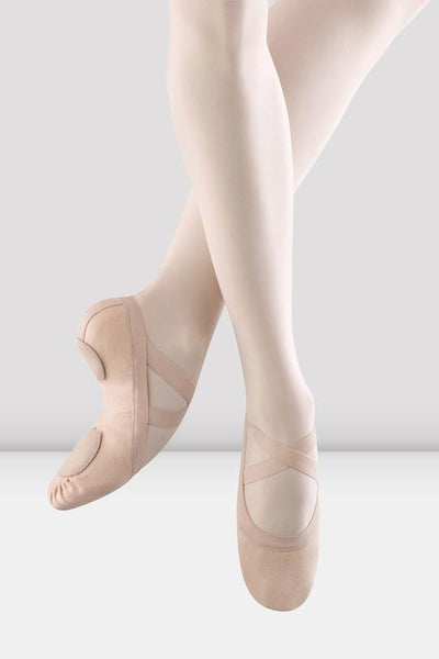 Bloch - Synchrony Stretch Canvas Ballet Shoes - Child/Adult (S0625G/L) - Pink FINAL SALE