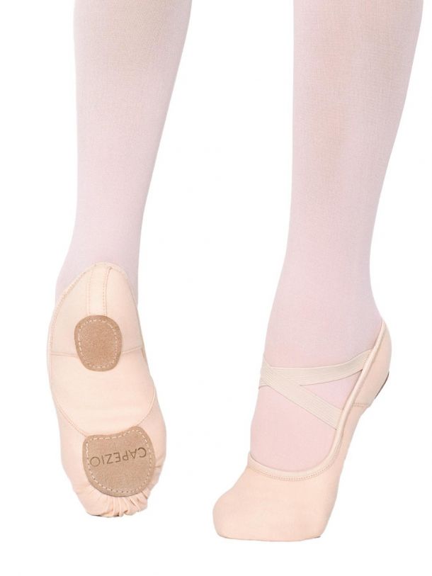 Capezio - Hanami Canvas Ballet Shoes - Adult (2037W) - Light Pink