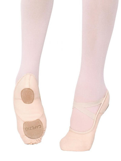 Capezio - Hanami Canvas Ballet Shoes - Child (2037C) - Light Pink (GSO)