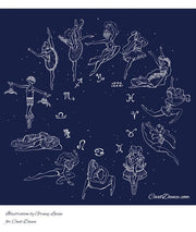 Covet Dance - Zodiac Dancers Long Sleeve Tee - Adult (8057) - Dark Gray (EDNC) FINAL SALE