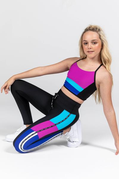 Sylvia P - Synchronised Full Length Tight - Child/Adult - Multicolor (GSO)