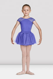 Bloch - Bow Motifs Tutu Skirt- Child (MS139C) - Periwinkle (GSO)