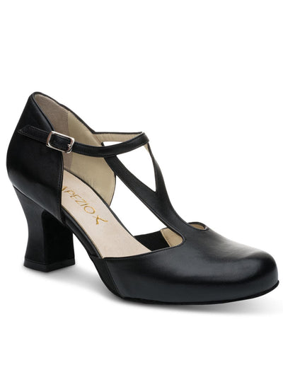 Capezio - Charlotte Closed Toe Character Shoe 2.5'' Heel - Adult (829W) - Black (GSO)