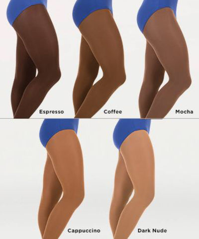 Body Wrappers - TotalSTRETCH Seamless Convertible Tights - Child/Adult (C31/A31) - Mocha (GSO)