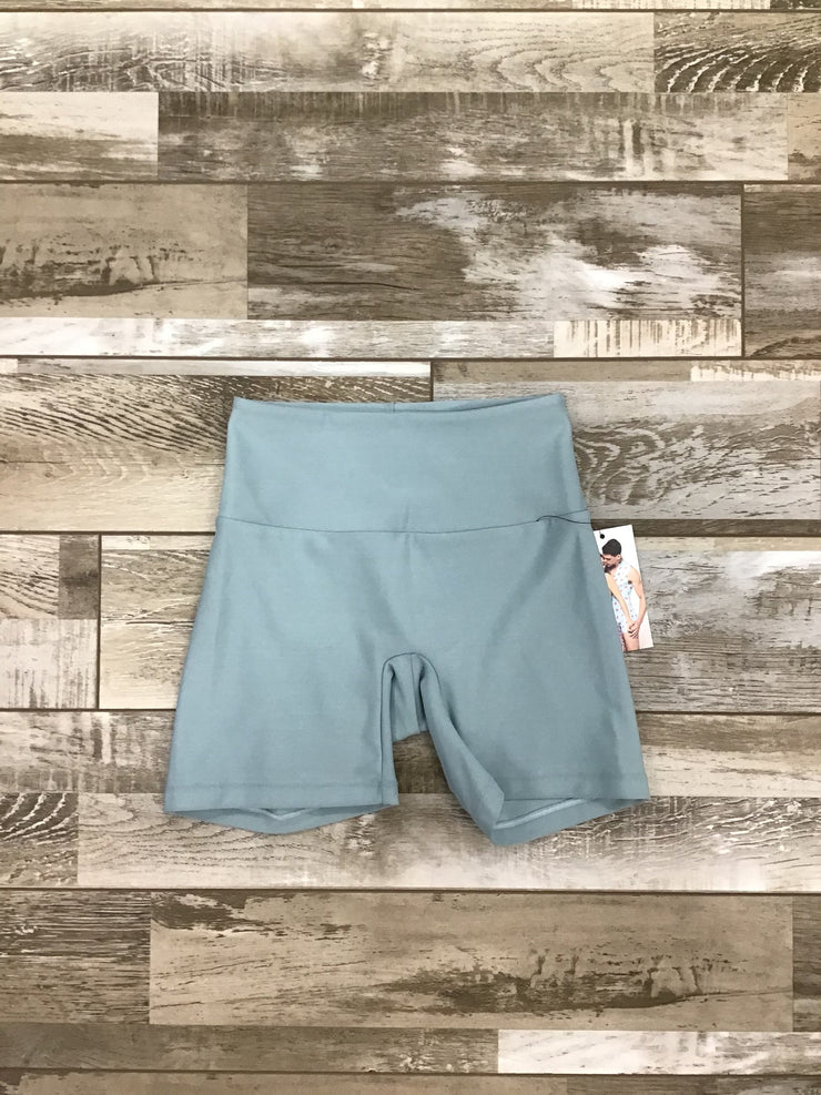 Eleve Dancewear - Claire 4.5” Shorts - Child/Adult - Misty Blue (GSO)