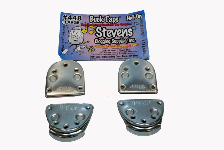 Steven's Clogging Supplies - Buck Taps Nail-On - Child/Adult (446/447/448) (GSO)