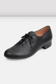 Bloch - Mens Leather Jazz Oxford Character Shoes - Mens (S0300MS) - Black
