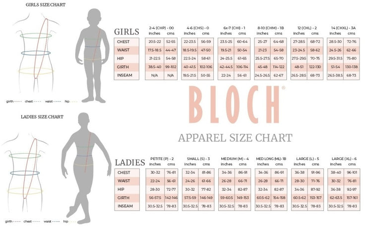 Women's Bottom Size Chart ǀ menique