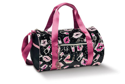Danz N Motion - Lipstick Roll Bag (B20538) - Pink/Black