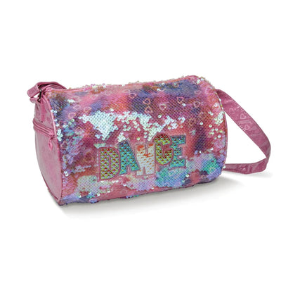 Danz N Motion - Heart Sequin Roll Bag (B22511) - Pink (GSO)