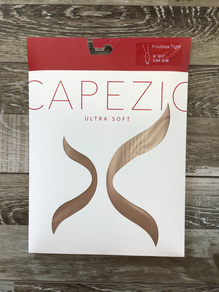 Capezio - Self Knit Waistband Footless Tights (1917C/1917X/1917