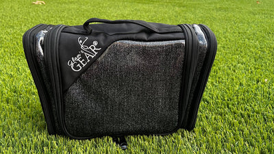Glam’r Gear - Hanging Travel Cosmetics Bag - Sparkle Black (GSO)