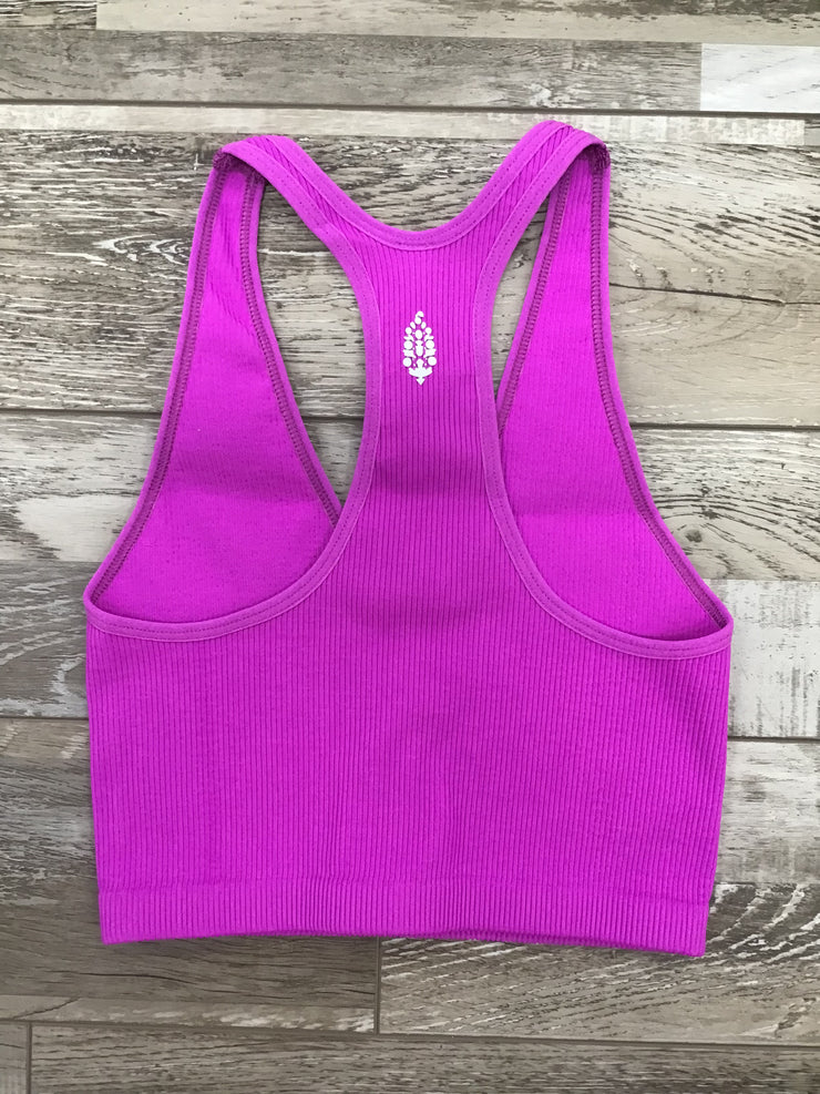 Free People Movement - Free Throw Crop - Adult (FP-OB916007-6617) - Neon Magenta (GSO)