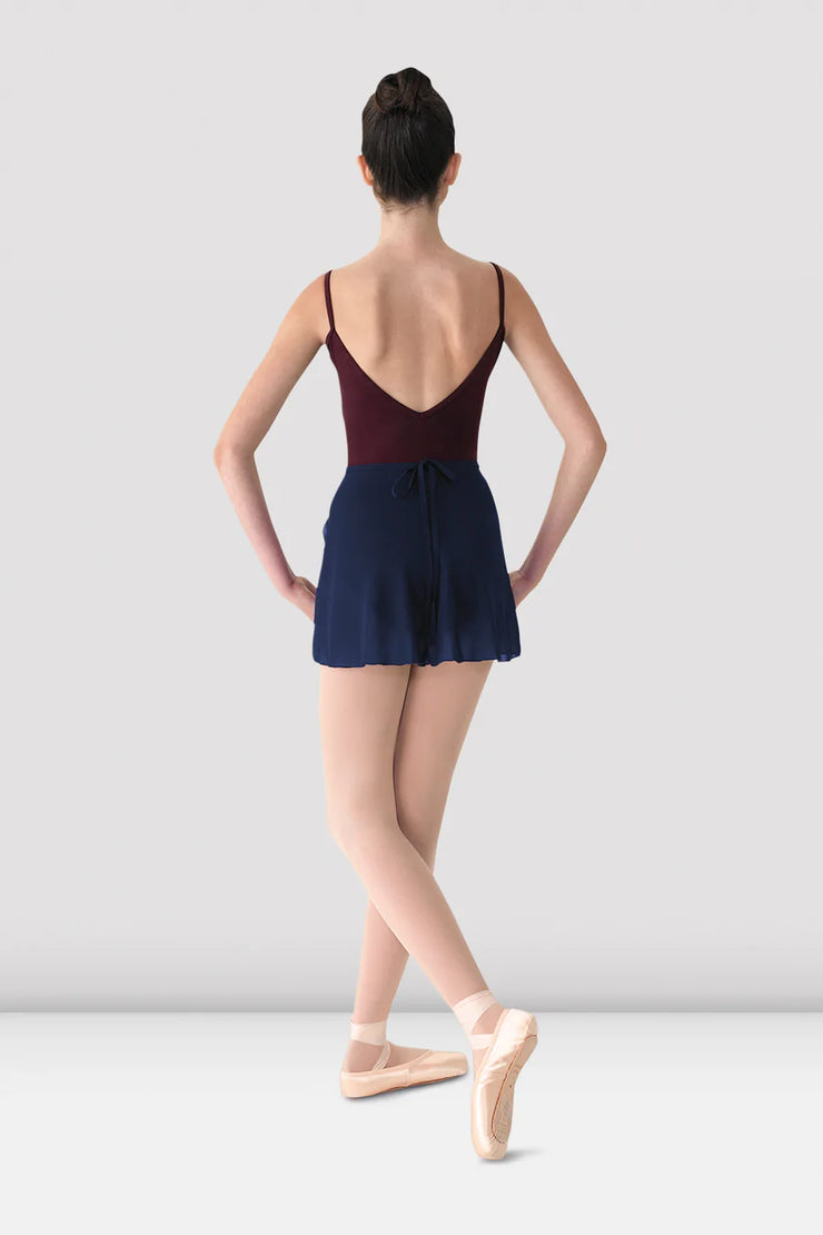 Mirella - Georgette Wrap Skirt - Adult (MS12) - Navy